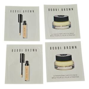 Bobbi Brown Warm Beige Concealer & Vitamin Enriched Eye Base Sample Four Bundle